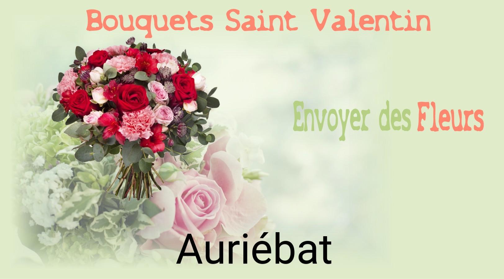 Roses de Saint-Valentin livrées à Auriébat